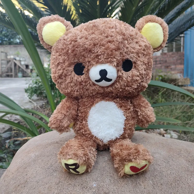 Original Rilakkuma Anime Cartoon Bear Plush Toy Soft Stuffed Doll 29cm
