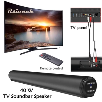 

TV PC Soundbar Wired and Wireless Sound Bar Speaker Home Theater Stereo Sound for TV PC Desktop Laptop Tablet phone Projector