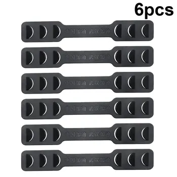 

6 Pcs Reusable Mask Hanging Rope Hook Mask Accessories Three Gear Mask Rope Connector Face Cover Part Hook for Adults Kids
