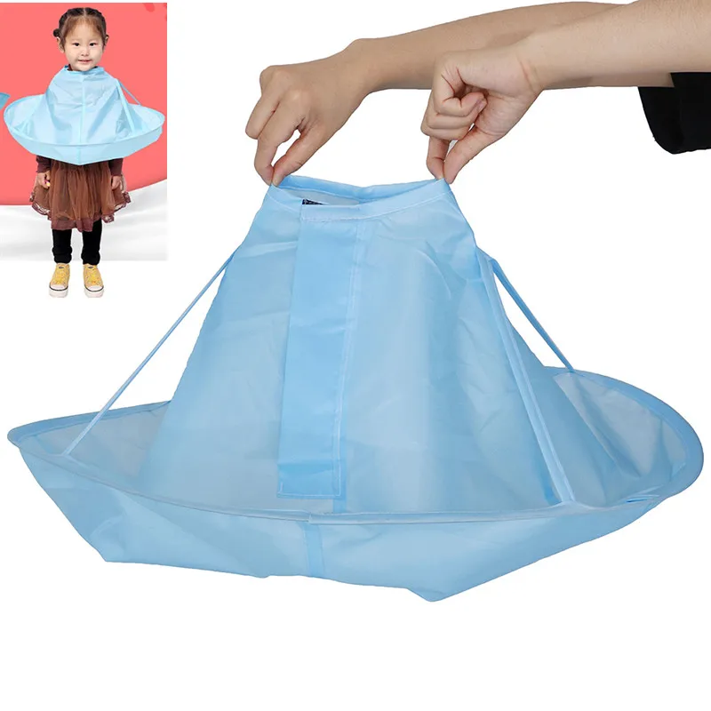Children Haircut Cloth Kids Cutting Hair Waterproof Collar Cloth Salon Barber Cape Hairdressing Hair Care