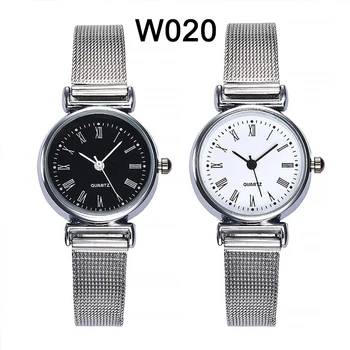 

Women Quartz Movement Watch Alloy Mesh Band Round Dial Sports Watch Gifts LL@17