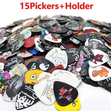 15 шт. датчик Celluloid медиаторы для гитар в коробке электроакустическая Гитары выбирает гитары музыкальный инструмент 0,71/0,81/0,96/1,2 мм 15 шт. датчик Celluloid медиаторы для гитар в коробке электроакустическая Гитары выбирает гитары музыкальный инструмент 0,71/0,81/0,96/1,2 мм