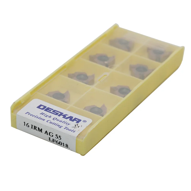 

16ER AG 55 AG60 LF6018 16IR A60 Tungsten Carbide Thread Inserts 11ER A60 Knife Blade Original Lathe Tool Holder