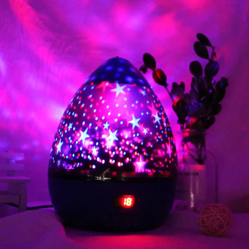 

LED Night Light Starry Sky Magic Star Planet Projector Lamp 360 Degree Romantic Rotating Lamp With Timer Auto-Shut For Gifts #