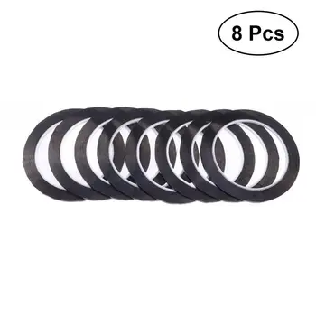 

8pcs Border Adhesive Tape Art Tape Self-adhesive Grid Marking Tapes Whiteboard Gridding Tape (Black)