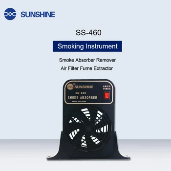 

SS-460 24W Welding Exhaust Anti-static Smoke Absorber Remover Fume Extractor Air Filter Fan Smoking Instrument For Soldering