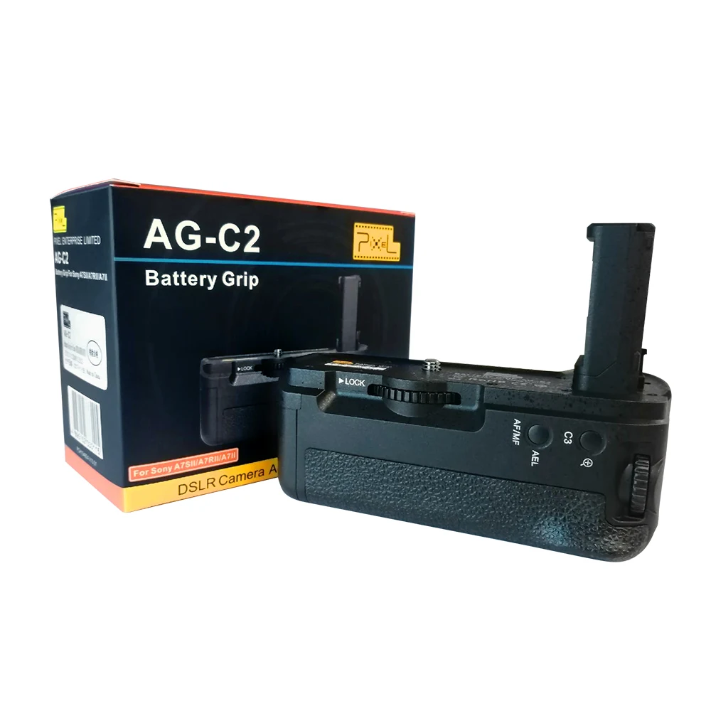 Pixel AG-C2 Camera Battery Grip for Sony a7ii a7rii a7sii a7m2 a7rm2 a7sm2 DSLR Grip Holder Shutter Release Button
