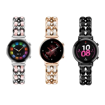 

20mm 22mm strap for Huawei Watch GT 2 watch Magic 2 stainless steel strap For Samsung Galaxy Watch3 Active 2 for amazfit gts gtr