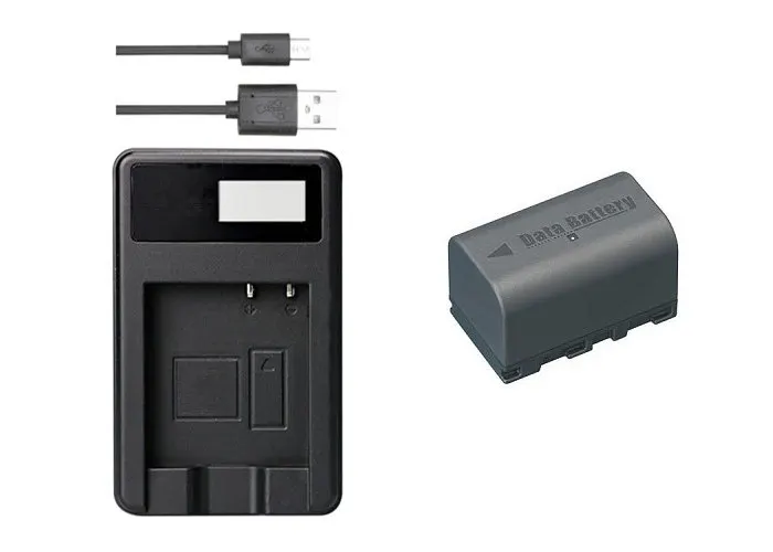 BN-VF815, BN VF815 VF815U BN-VF823, BN VF823, VF823U Батарея+ USB Зарядное устройство для JVC GZ-MG175 GZ-MG177 GZ-MG255 GZ-MG275 MG575 HD7 - Цвет: Белый