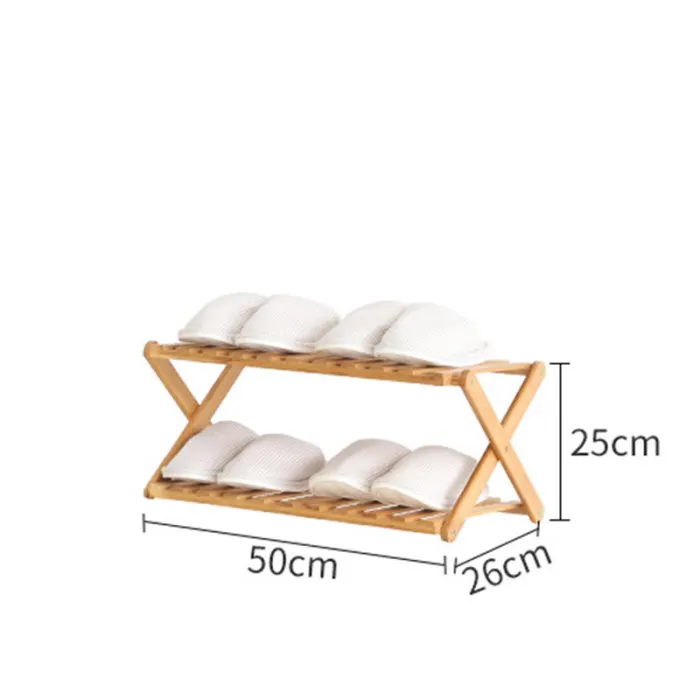 2/3 уровня Складная стойка для обуви заводской стенд органайзер для хранения на полке D6