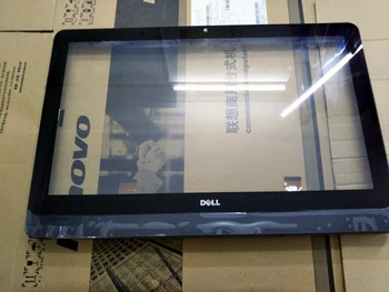 

Free DHL/EMS Fast shipping! LCD front glass for 23" dell 9010 out-side glass frame w/ touch fuction cable
