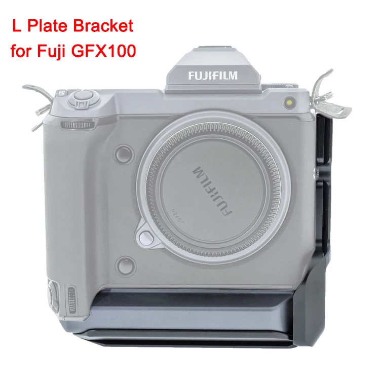 PEIPRO L кронштейн для Fujifilm Fuji GFX100 камера быстросъемный Штатив Моноподы L кронштейн держатель ручка l-образный