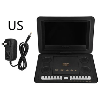 

Home LCD Screen HD 16:9 Widescreen VCD DVD Player Portable USB Rechargeable Battery TV Game Car 13.8inch Video