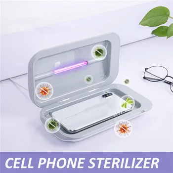 

Bakeey Qc3.0 UV Disinfection Box Portable Smart Wireless Charger Protection Disinfect Mobile Phone Mask Glasses Sterilizer