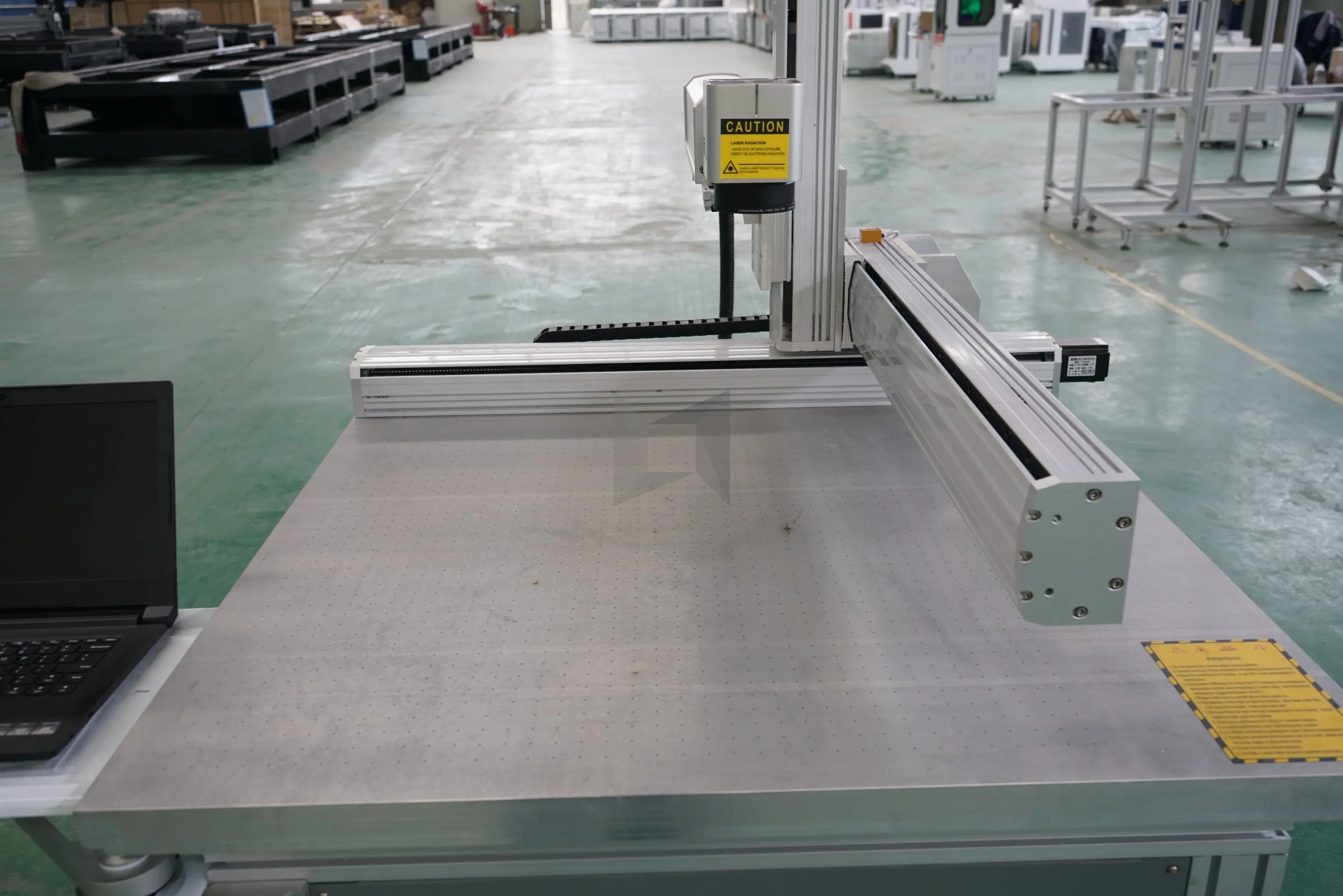 Good quality fiber laser marking machine big size working table for steel aluminum gold silver laser engraving machine