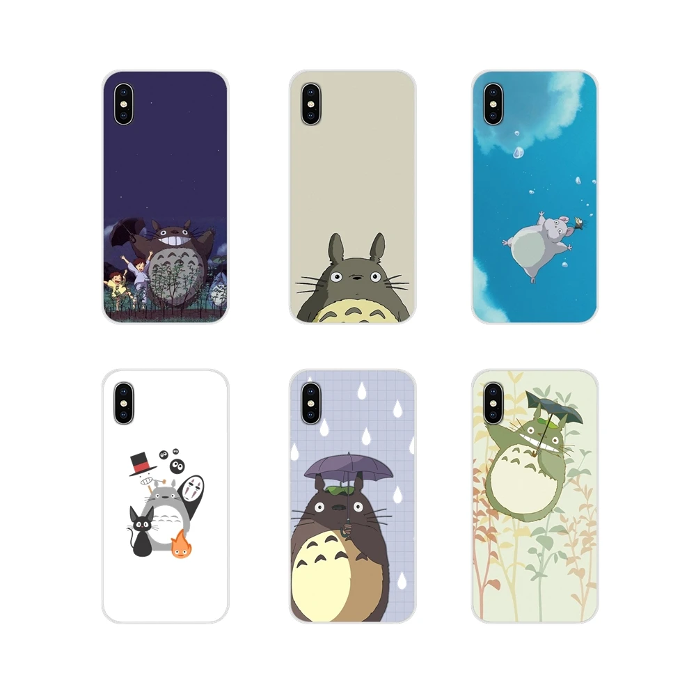 Мобильный телефон чехлы для Xiaomi Redmi 4A S2 Note 3 3S 4 4X 5 Plus 6 7 6A Pro Pocophone F1 Studio Ghibli Totoro Ponyo |