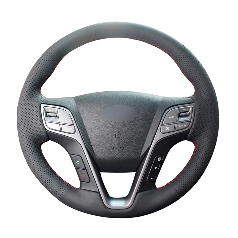 DIY Customize Braiding Cover For Car Steering Wheel Hyundai Santa Fe 2013-2015 ix45 Original Braid | Автомобили и мотоциклы