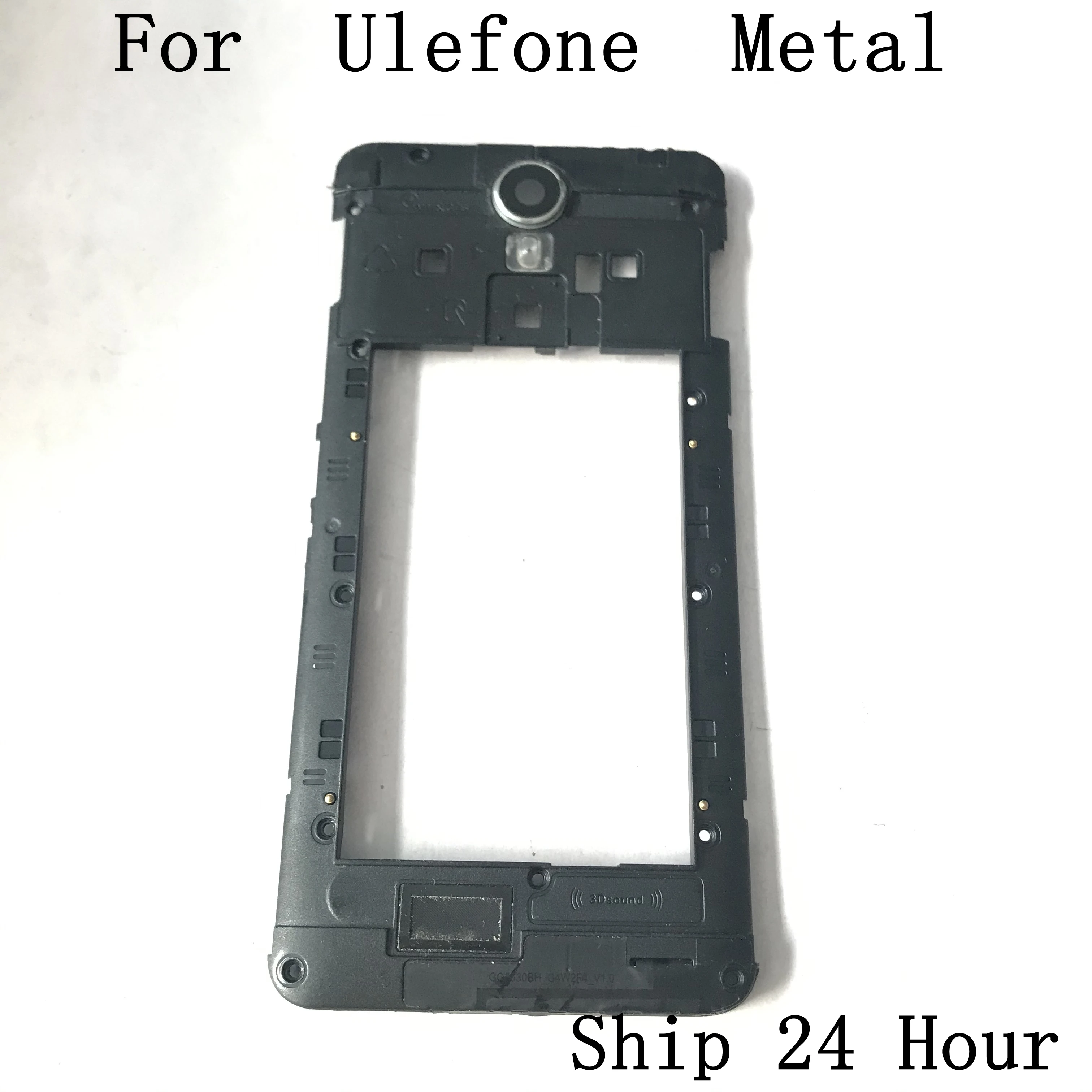 Ulefone металл используется задняя рамка Оболочка Чехол+ камера Стекло Объектив для Ulefone металлический ремонт починка Часть Замена