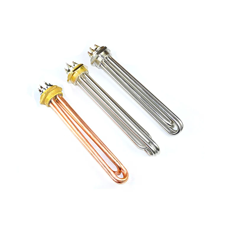 DN40(1-1/2") water heater all steel heating element 220V/380V 201 stainless steel boiler management water tank 3/4.5/6/9/12KW