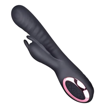 SHAKI G-Spot Dildo Rabbit vibrators Hitting Vibrating Vagina Massager Female Masturbator Clitoris Stimulator Sex Toys For Women 6