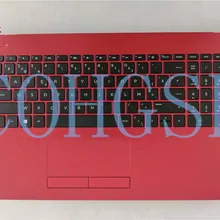Ноутбук Упор для рук верхнюю крышку чехол красный для hp 15-BR 15-BW 15-BS 250 255 G6 AP204000681 быть