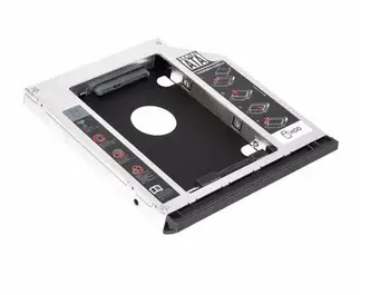 

New dedicated 2nd HDD Caddy SSD Hard Drive Case With bezel for HP EliteBook 8560w 8570w 8760w 8770w