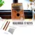 17 Клавиш Kalimba DIY Set Прочный Большой Палец Пианино Сталь Красное Дерево Корпус Музыкальные Инструменты Фортепиано Музыкальный Инструмент Часть калимба