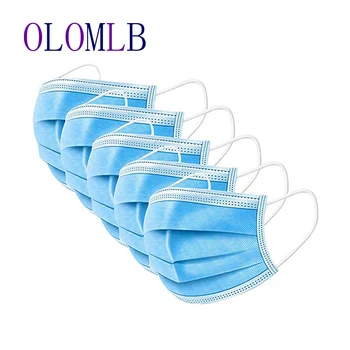 

Anti-Pollution 3 Layers Mask dust protection Face Masks Disposable Dust Filter Safety Mask Earloop Face Masks