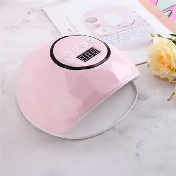 

48W LED Nail Lamp UV Nail Dryer Machine Motion Sensor Mode 10S/30S/60S/99S Time Settiing Display Nail Lamp Light US EU Plug