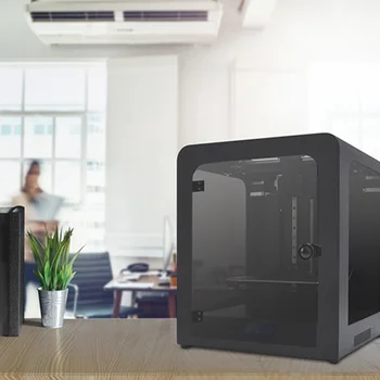 

3.5 Inch Touch Screen Auto-leveling Pause Resume Printing Desktop 3D Printer with Crystal Glass Platform EU Plug