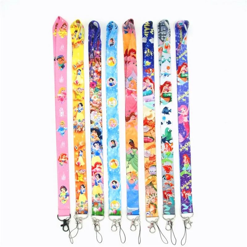 New anime Cute Cartoon Neck Strap Lanyard for keys ID Card Gym Mobile Phone Straps USB badge holder DIY Hang Rope