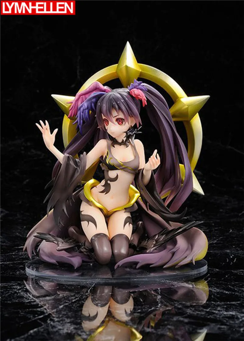 The New HOBBY WIXOSS Black Dot Miko Girls Tamayori Kneeling Sexy Model PVC Action Figure Collectable Gifts Toys 17.5cm | Игрушки и хобби
