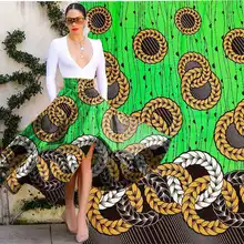 Настоящий воск гарантированный настоящий воск высокого качества 6 ярдов африканская Анкара швейная ткань