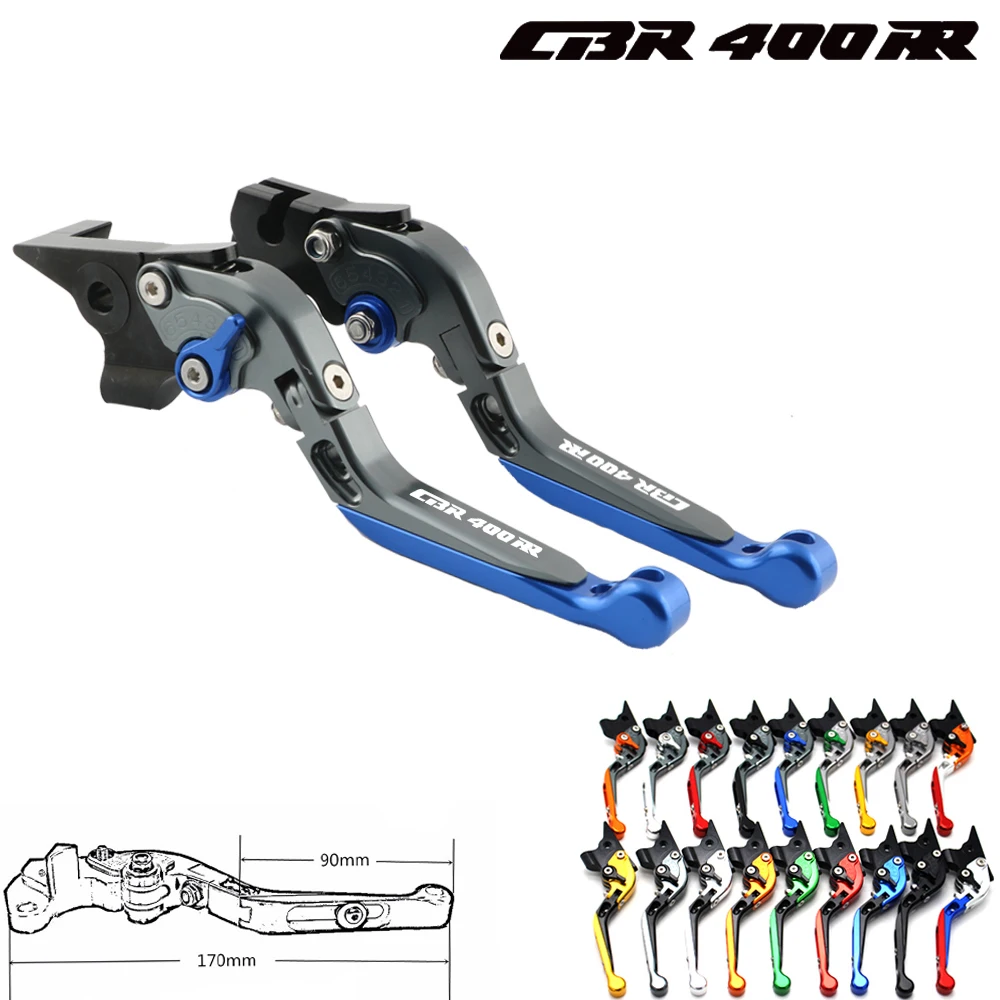 

For Honda CBR 400RR CBR400RR 1990-1994 motorcycle accessories CNC folding expandable brake clutch lever