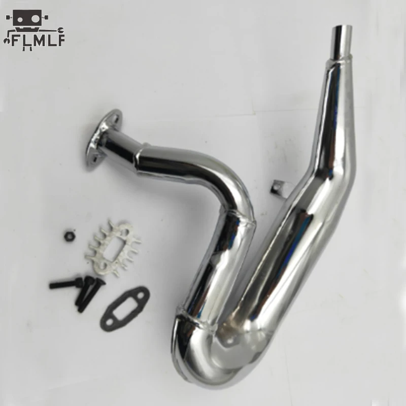 Exhaust Pipe/tuned Pipe for 23cc 26cc 29cc 30.5cc Engine Fit 1/5 HPI ROFUN BAHA ROVAN KM GTB MCD BAJA 5B 5T 5SC Toys Parts | Игрушки и
