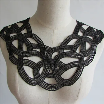 

Lace fabric Application Lace collar Craft materials Laces applique Embroidered everything for sewing clothing Accessories