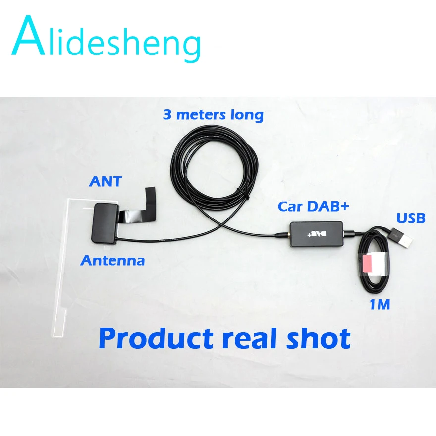 Универсальный DAB+ USB Антенна для после рынка авто плеер Android 5,1 6,0 7,1 8,0 DAB+ Приложение радио приемник