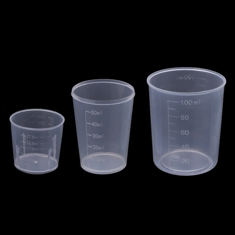 3pcs Diy Epoxy Resin Plastic Measuring Cups Set 30ml 50ml 100ml For Handmade Diy Jewelry Making Tool Epoxy Resin Cup Jewelry Tools Equipments Aliexpress