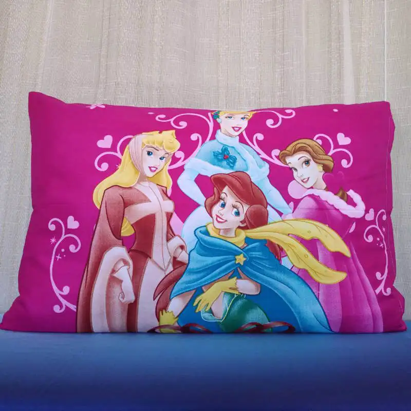 Наволочки для девочек с изображением принцесс Эльзы и Анны из мультфильма «Холодное сердце», спальная Подушка, наволочка для детской кровати, украшение для детского дома, 1 предмет, 3D - Цвет: 3
