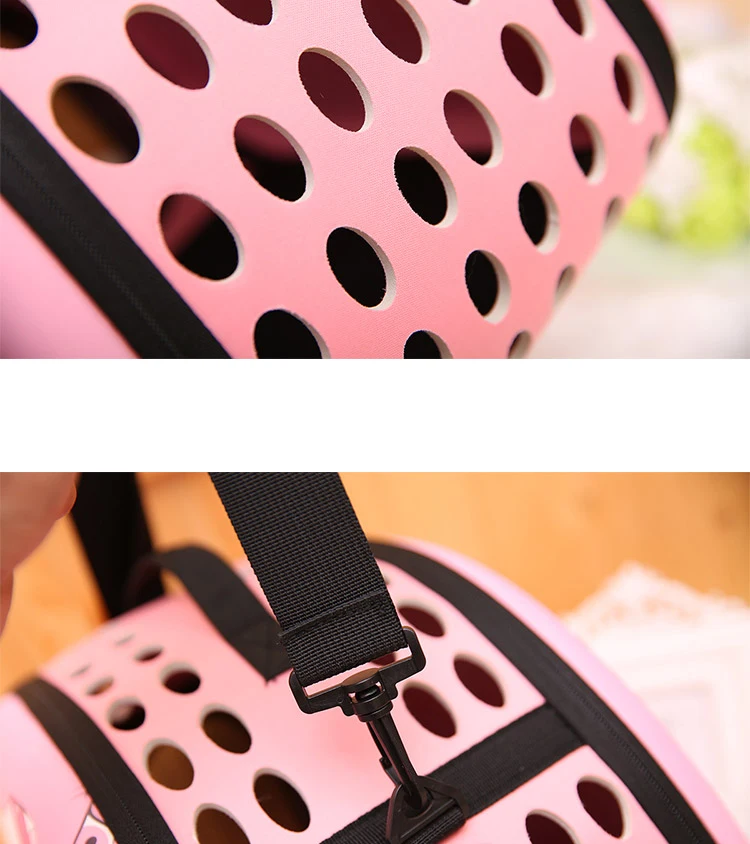 Dog Carrier Bag Portable Cats Handbag Foldable Travel Bag Puppy Carrying Mesh Shoulder Pet Bags