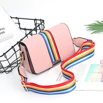 

Women's Shoulder Bags Spring Summer Bags Women's New Women's Color Striped Crossbody Bags