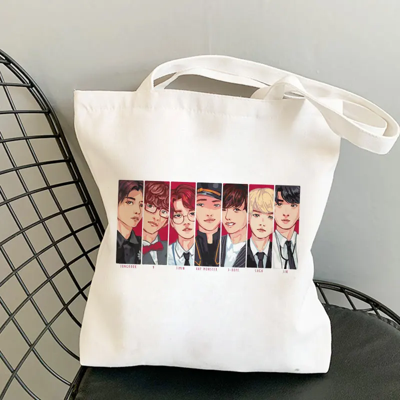 Bangtan Boys V Jin Jungkook Suga Harajuku сумка на плечо для женщин RM J hope Ulzang через мультяшная сумка|