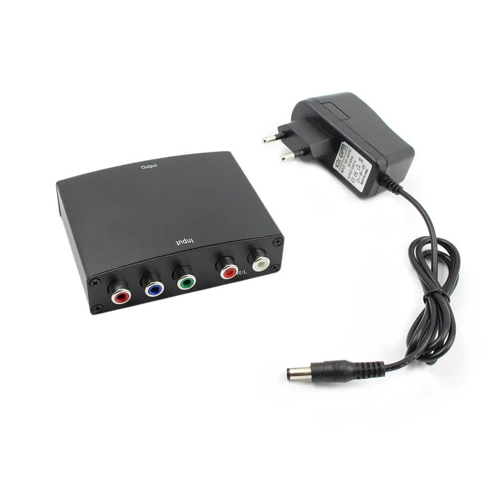 

Onleny 1080p Component to HDMI Converter RGB YPbPr to HDMI Converter AV Video Audio HDCP YPbPr/RGB + R/L audio to HDMI Converter