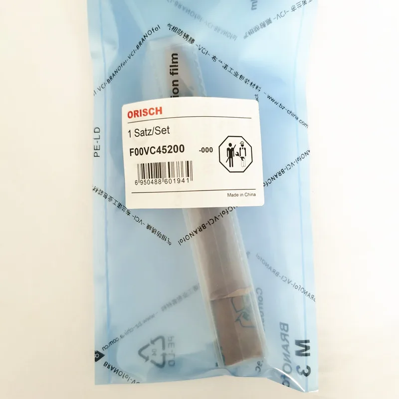 Valve assy F00VC45200 45204 for0445110520 injector,F00VC45206 For 0445110682,F00VC01200 For 044511035,F00VC01201 FOR 0445110418
