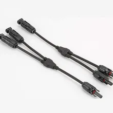 1 пара MC4 солнечный стиль Y филиал адаптер инструменты для наращивания волос M/F и F/M панель кабель фотоэлектрический разъем адаптер дропшиппинг