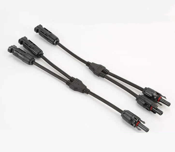 

1pair MC4 Solar Style Y Branch Adapter Connectors M/M/F and F/F/M Panel Cable Photovoltaic Connector Adapter Dropshipping