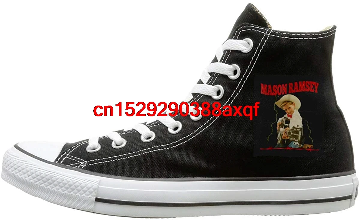 Высокие парусиновые кроссовки; Ma Son Tshirt R-amsey; Повседневная прогулочная обувь для мужчин и женщин
