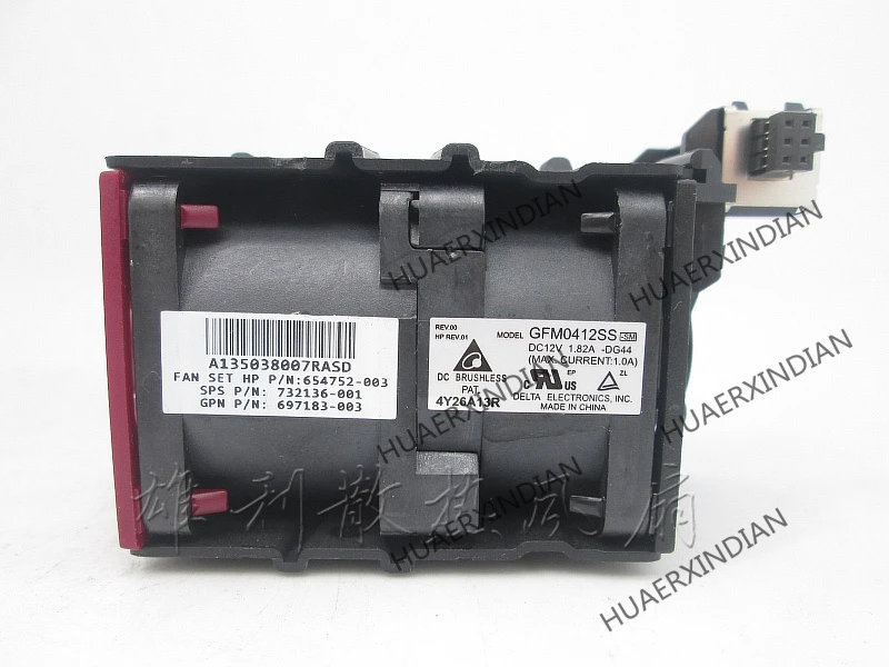 

Original NEW GFM0412SS 654752-003 732136-001 697183-003 Motor protection cooling Fan high quality