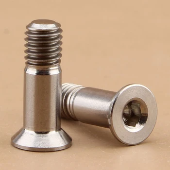 

2pcs M5 MTB Road Bike Cycling Rear Derailleur Wheel Fixed Bolt Screw Bicycle Ti Bolts For MTB Pulley