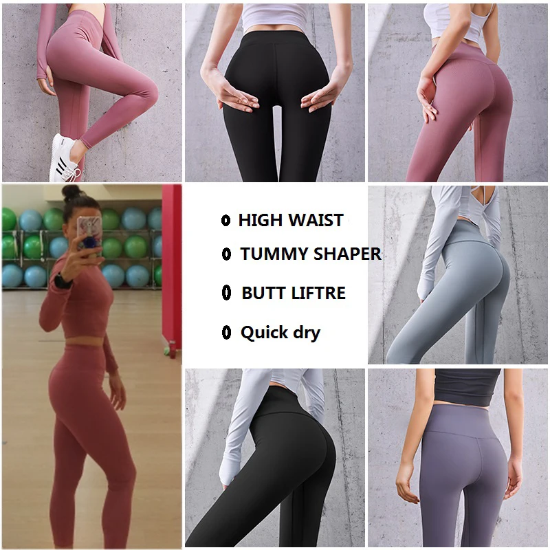  Flamingo Leggings for Women's High Waisted Yoga Leggings with  Pockets Soft Tummy Control Workout Athletic Pants Black : Clothing, Shoes &  Jewelry